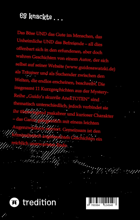 Rückseitencover Es knackte ...