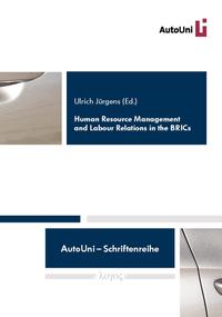 Vorderes Coverbild Human Resource Management and Labour Relations in the BRICs