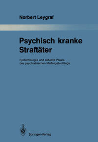 Vorderes Coverbild Psychisch kranke Straftäter