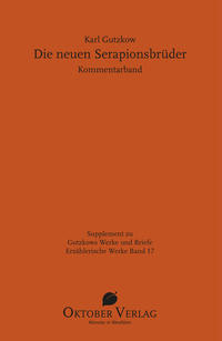 Vorderes Coverbild Kommentarband Die neuen Serapionsbrüder