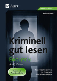 Vorderes Coverbild Kriminell gut lesen Englisch 8-10
