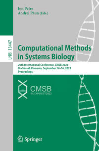 Vorderes Coverbild Computational Methods in Systems Biology