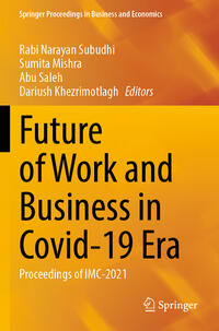 Vorderes Coverbild Future of Work and Business in Covid-19 Era