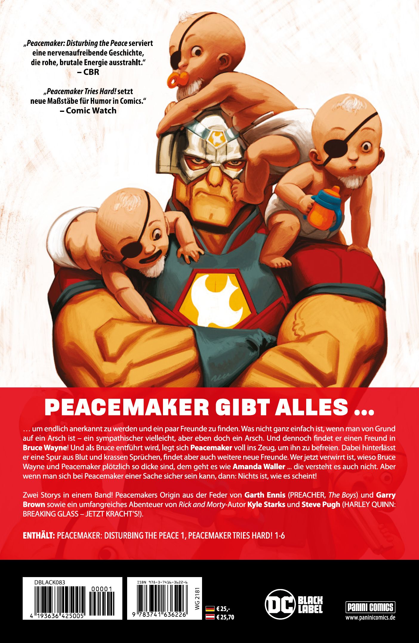 Rückseitencover Peacemaker