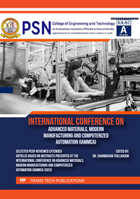 Vorderes Coverbild International Conference on Advanced Materials, Modern Manufacturing and Computerized Automation (IAMMCA)