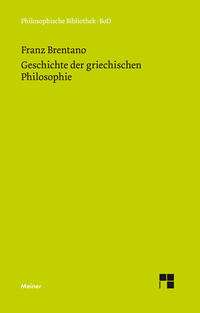 Vorderes Coverbild Geschichte der griechischen Philosophie