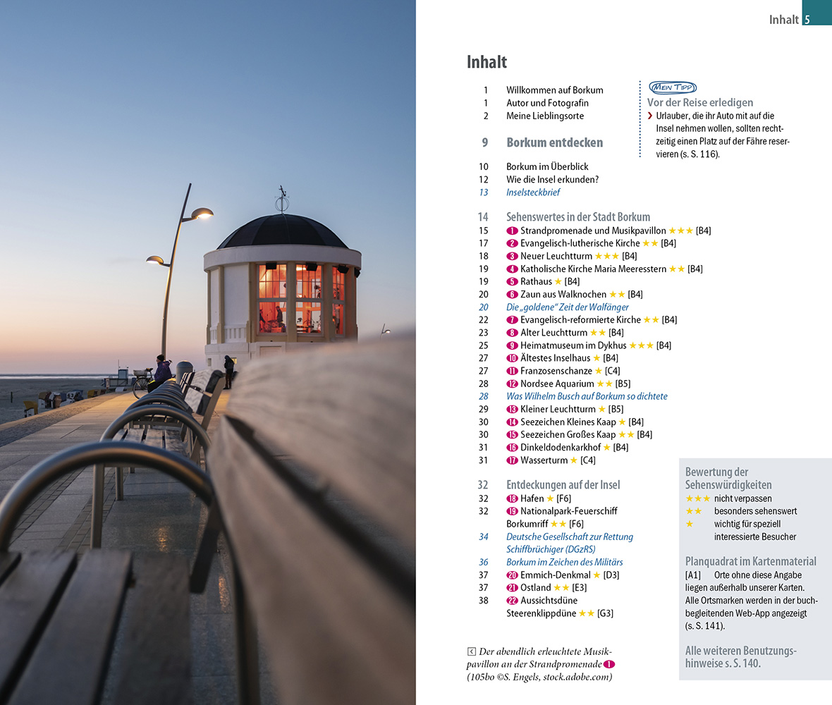 Beispielinhalt (Bild) Reise Know-How InselTrip Borkum