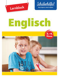 Vorderes Coverbild Übungsblock Englisch 3./4. Klasse