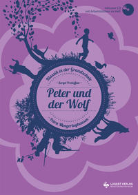 Vorderes Coverbild Peter und der Wolf, Heft inkl. CD
