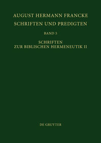 Vorderes Coverbild Schriften zur Biblischen Hermeneutik II