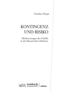 Vorderes Coverbild Kontingenz und Risiko