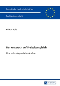 Vorderes Coverbild Der Anspruch auf Freizeitausgleich