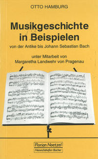 Vorderes Coverbild Musikgeschichte in Beispielen