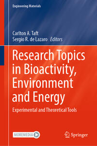 Vorderes Coverbild Research Topics in Bioactivity, Environment and Energy