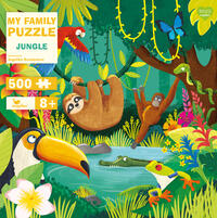 Vorderes Coverbild My Family Puzzle - Jungle