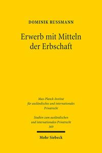 Vorderes Coverbild Erwerb mit Mitteln der Erbschaft