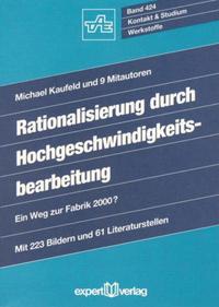 Vorderes Coverbild Rationalisierung durch Hochgeschwindigkeitsbearbeitung