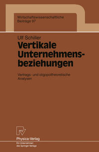 Vorderes Coverbild Vertikale Unternehmensbeziehungen