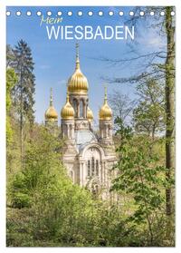 Vorderes Coverbild Mein Wiesbaden (Tischkalender 2025 DIN A5 hoch), CALVENDO Monatskalender