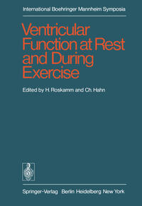 Vorderes Coverbild Ventricular Function at Rest and During Exercise / Ventrikelfunktion in Ruhe und während Belastung