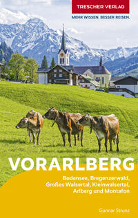 Vorderes Coverbild TRESCHER Reiseführer Vorarlberg