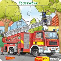 Vorderes Coverbild Maxi Pixi: Maxi-Pixi-Puzzle VE 5: Feuerwehr (5 Exemplare)