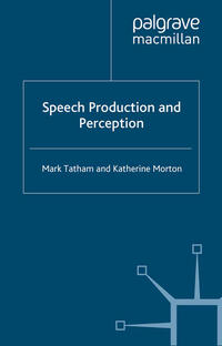 Vorderes Coverbild Speech Production and Perception