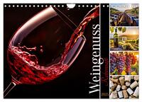 Vorderes Coverbild Rebensaft - Weingenuss (Wandkalender 2025 DIN A4 quer), CALVENDO Monatskalender