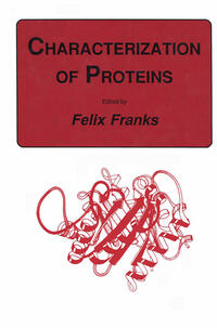 Vorderes Coverbild Characterization of Proteins