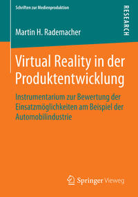 Vorderes Coverbild Virtual Reality in der Produktentwicklung