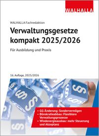 Vorderes Coverbild Verwaltungsgesetze kompakt