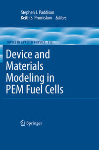 Vorderes Coverbild Device and Materials Modeling in PEM Fuel Cells