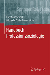 Vorderes Coverbild Handbuch Professionssoziologie