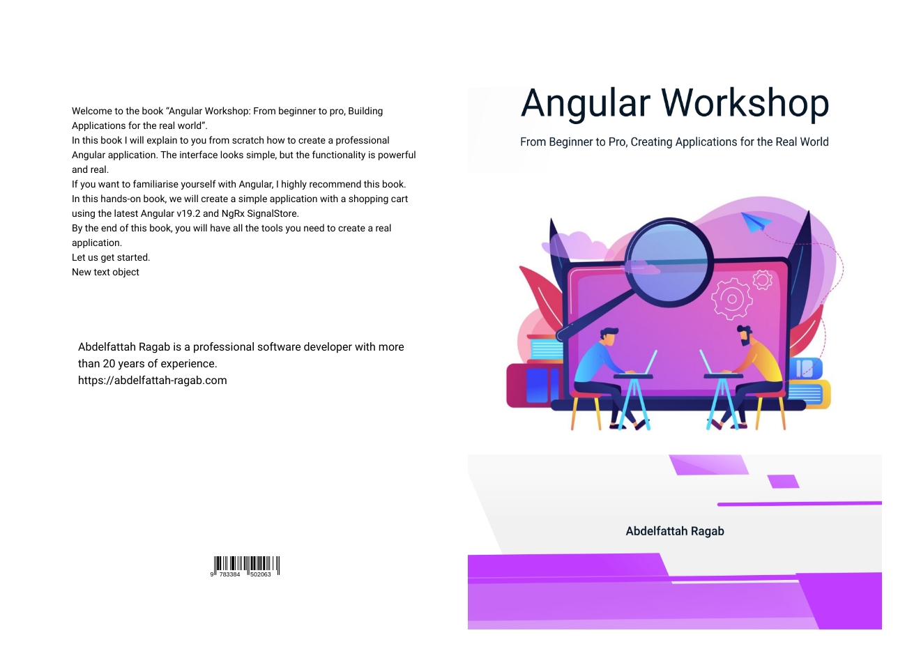 Gesamtes Coverbild Angular Workshop