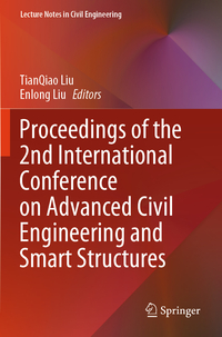 Vorderes Coverbild Proceedings of the 2nd International Conference on Advanced Civil Engineering and Smart Structures
