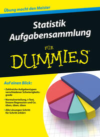 Vorderes Coverbild Aufgabensammlung Statistik für Dummies