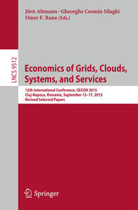 Vorderes Coverbild Economics of Grids, Clouds, Systems, and Services