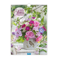 Vorderes Coverbild Trötsch Classickalender Blumenkalender 2026