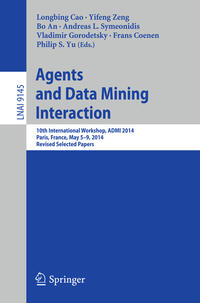 Vorderes Coverbild Agents and Data Mining Interaction