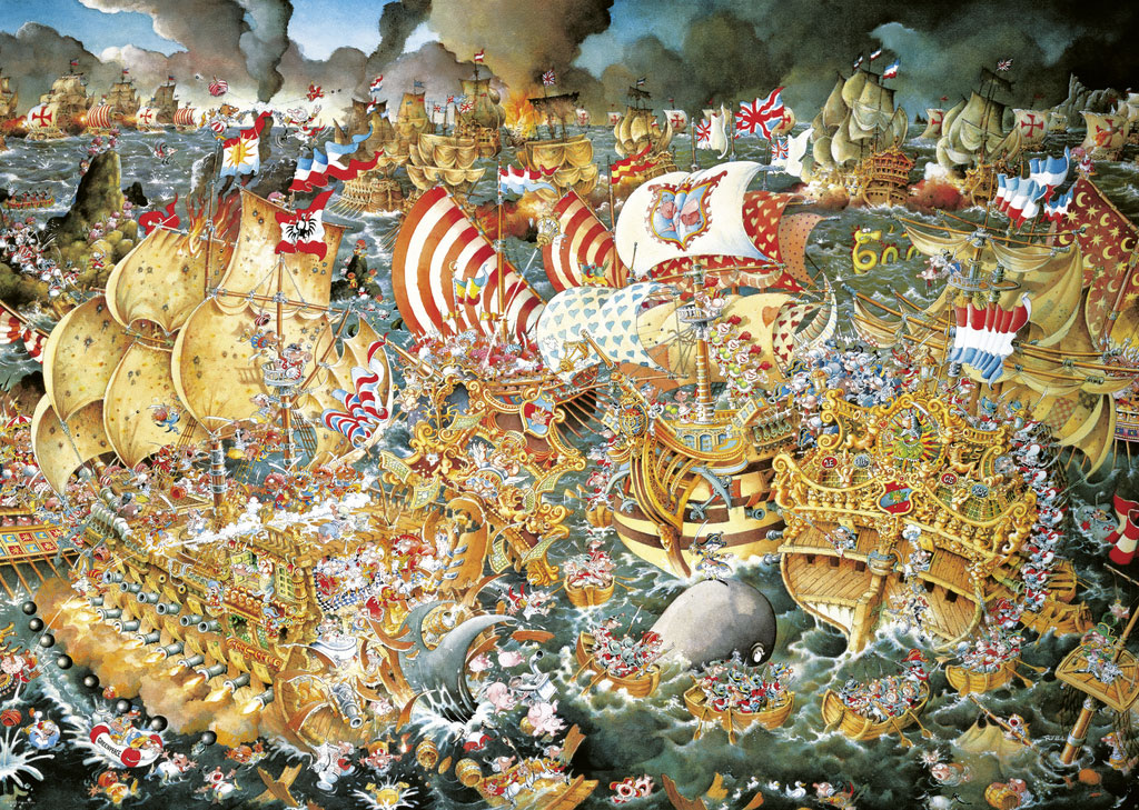 Beispielinhalt (Bild) Trafalgar Puzzle