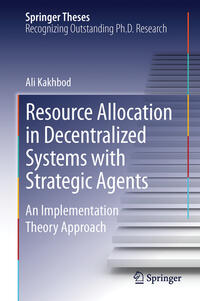 Vorderes Coverbild Resource Allocation in Decentralized Systems with Strategic Agents
