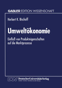 Vorderes Coverbild Umweltökonomie