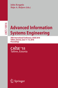 Vorderes Coverbild Advanced Information Systems Engineering