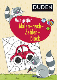 Vorderes Coverbild Duden: Mein großer Malen-nach-Zahlen-Block