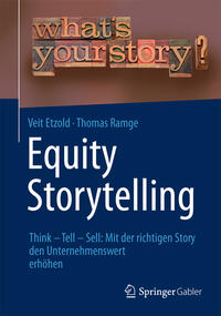 Vorderes Coverbild Equity Storytelling