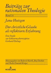 Vorderes Coverbild Der christliche Glaube als reflektierte Erfahrung