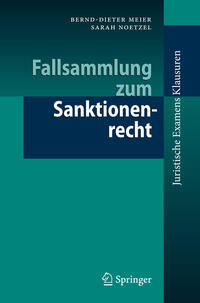Vorderes Coverbild Fallsammlung zum Sanktionenrecht