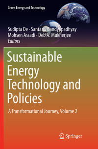Vorderes Coverbild Sustainable Energy Technology and Policies