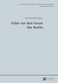 Vorderes Coverbild Folter vor dem Forum des Rechts