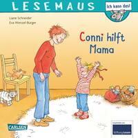 Vorderes Coverbild LESEMAUS 52: Conni hilft Mama
